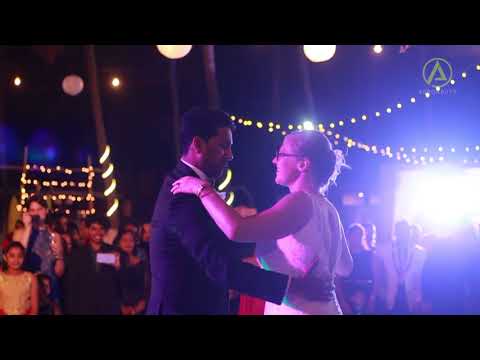 La Cabana Goa| Beach Reception Highlights Video | Keshav and Daria |  Aeronauts