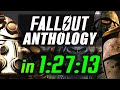 Fallout Anthology Any% Speedrun in 1:27:13 [World Record]