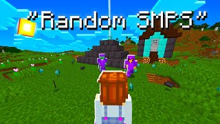 JOINING RANDOM PEOPLES MINECRAFT SERVERS