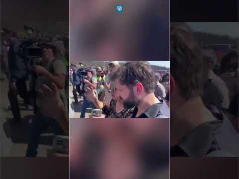 Presidente Gabriel Boric es insultado durante su visita a Punta de Parra