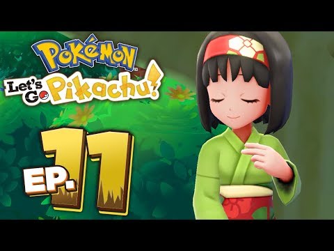 LA QUARTA CAPOPALESTRA: ERIKA! - Pokémon Let's Go Pikachu ITA #11
