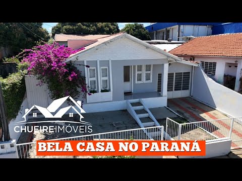BELA CASA NO PARANÁ - TERRENO AMPLO ÓTIMA LOCALIZAÇÃO COM EDÍCULA