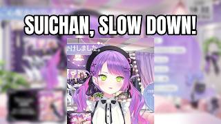 Suisei Visits Sick Towa... Then Speedruns Her Jigsaw Puzzle | Tokoyami Towa