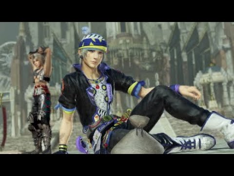 Dissidia Final Fantasy NT: Locke Cole Gameplay