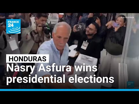 Nasry Asfura declared winner of Honduras • FRANCE 24 English