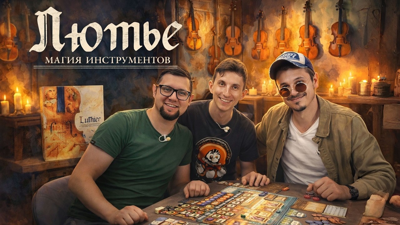 Настольная игра ЛЮТЬЕ (LUTHIER) 🎻 отзывы об игре, летсплей, обзор, играем