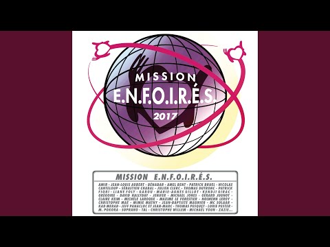 Videoclip de Je ne suis pas un héros (Live) — Les Enfoirés