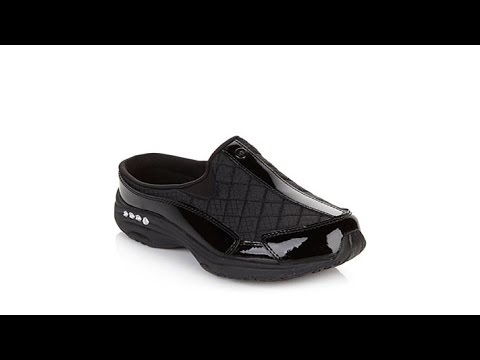 easy spirit Traveltime Leather Sneaker Mule  Basic Colors