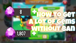 HOW TO GET MANY GEMS WITHOUT BAN IN DRAGON CITY 2020