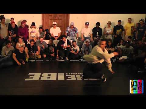 FSTV l IBE 2013 l Footwork l Round 1 l David Colas vs Young