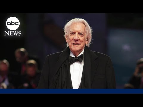Acclaimed actor Donald Sutherland dies at age 88