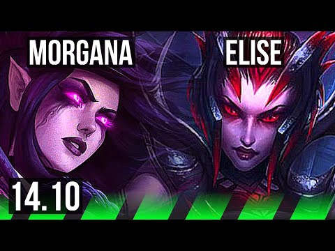 MORGANA vs ELISE (JGL) | 5/1/9, Rank 15 Morg | EUW Master | 14.10