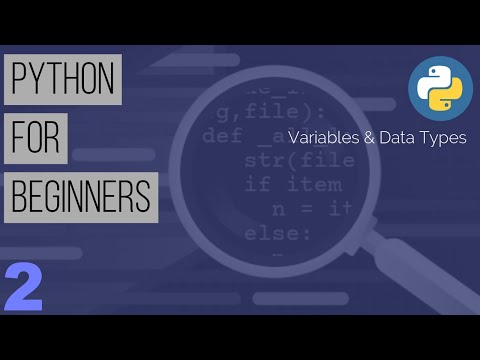 Learn Python The Easy Way Python Tutorial For Beginners Part 2 Variables Data Types