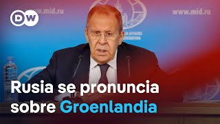 Lavrov denies that Greenland is an "original part" of Denmark