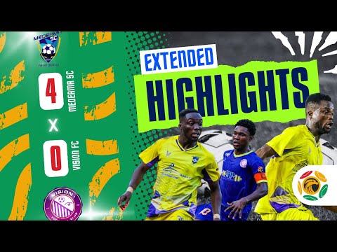 EXTENDED HIGHLIGHTS | Medeama SC 4-0 Vision FC | Match Day 2 | Ghana Premier League 2025/26