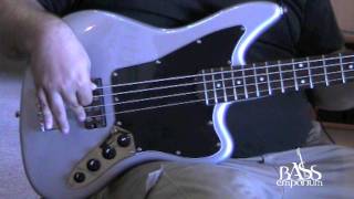 Video thumbnail for Squier Jaguar Bass Special HB Demo by bassemporium