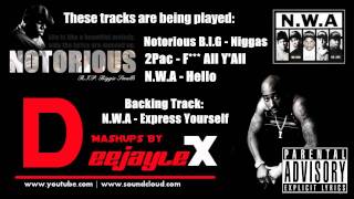 N.W.A ft. 2Pac, Biggie Smalls - Express Yourself (Hip Hop Mashup)