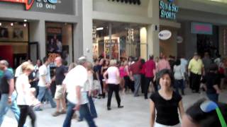 preview picture of video 'West Coast Swing Memorial City Mall, Houston, TX Flash Mob 8-21-10'