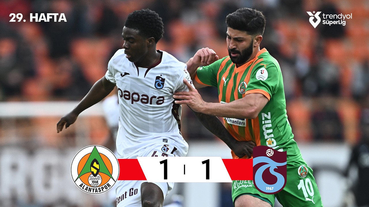 Alanyaspor vs Trabzonspor Highlights