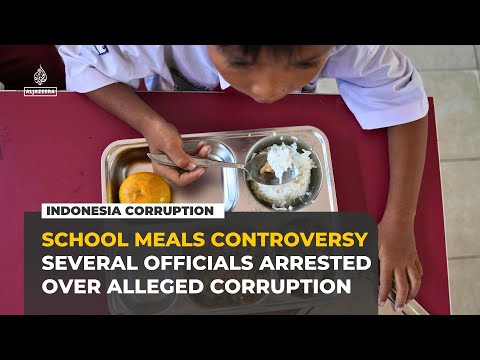Indonesia free school meals programme hit by $15bn graft scandal
