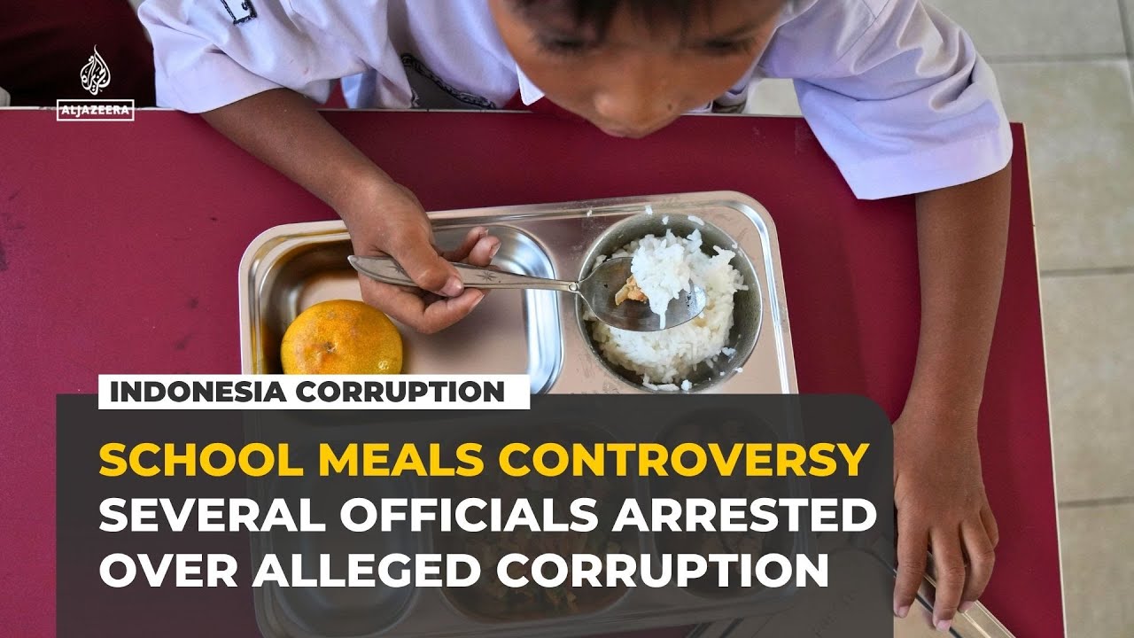 Indonesia free school meals programme hit by $15bn graft scandal