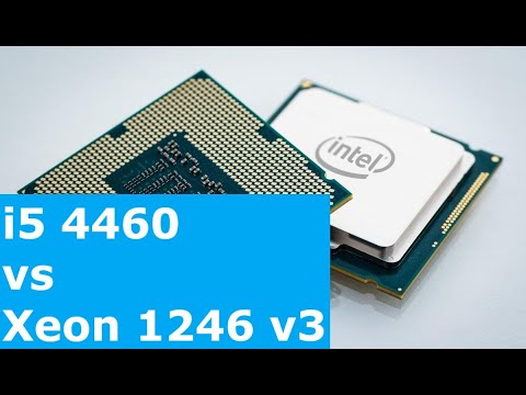i5 4460 (4Cx4T) vs Xeon 1246 v3 (4Cx8T)