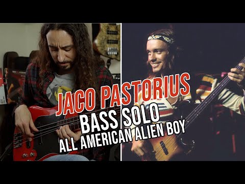 JACO PASTORIUS | All American Alien Boy bass solo – Alex Lofoco