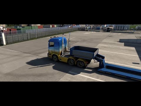 Von Sosnowy Bor nach Kaliningrad im Scania R480 Baltic Sea - Wie ein Farmer Achievement -Job 5/16