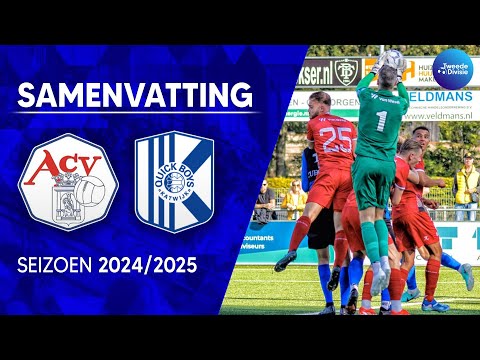 Samenvatting ACV Assen - Quick Boys | Tweede Divisie