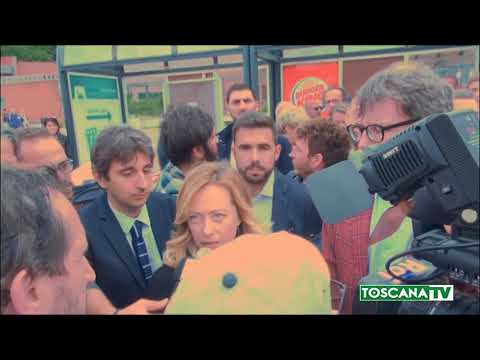 2018-05-23 TOSCANA - MELONI, NOI COERENTI, MAI PATTI CON RENZI E DI MAIO