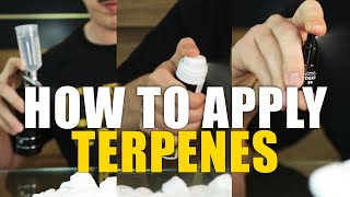 How to Apply Terpenes to Flower & Herbs (Small to Large Scale Methods)