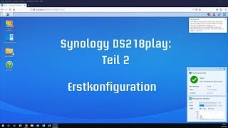 Konfiguration des Synology DS218play