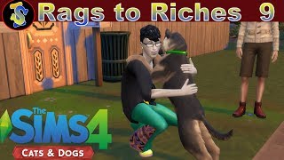 Let's Play The Sims 4 Rags to Riches Cats and Dogs EP9