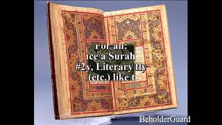 Comparative Religion: Challenges from the Holy Qur'an and me