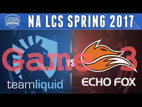 Highlights: NA LCS Spring 2017 - TL vs FOX Game 3