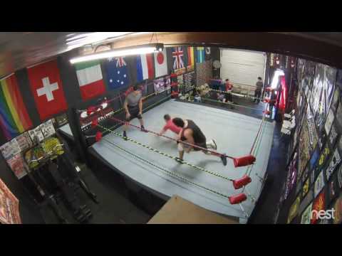 Training Match Jake Atlas vs Kaos