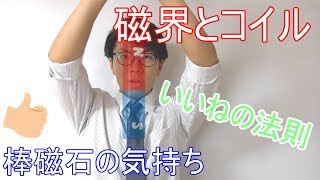 【中学理科】3-4 磁界とコイル～棒磁石の気持ち～【中２理科】