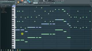 making the melody of DubVision & Afrojack - New Memories in FL studio 12