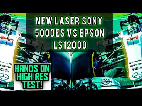 SONY VPL-XW5000ES vs EPSON LS12000 4K Projectors 2022 | Best Image Comparison!?