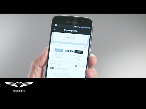 Using Your Digital Key | Genesis G80 and GV80 | How-To | Genesis USA
