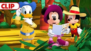 Minnie Mouse's Safari 🗺️🧭 | Mickey Mouse Funhouse | @disneyjunior​