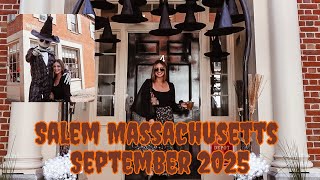 SALEM MASSACHUSETTS VLOG- spooky season is here!!! 🎃✨🧹