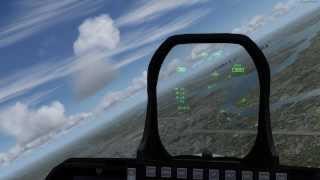 preview picture of video 'Prepar3D v2 Flight Simulator - Flying around New York City'