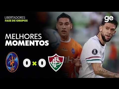 Gols e lances de La Guaira x Fluminense