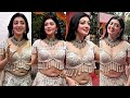 Pranitha Subash Latest Unseen Navel After Pregnancy Actress Kannada Tamil 4 K 120 Fps