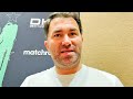 "JOSHUA MAY DROP THE BELTS" EDDIE HEARN SAYS JOSHUA TIRED OF DEFENSES; USYK FIGHT UPDATE & MORE