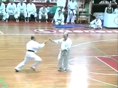 Karate Makotokai dimostration of Uke and Kime waza