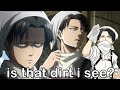 Levi Being A Clean Freak Moments