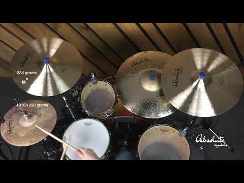 14" Absolute Cymbals Custom Shop Hi Hat - 1016/1290 grams