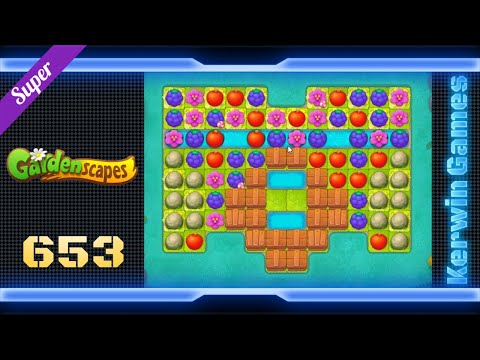 Gardenscapes Level 653 - Super Hard Level - No Boosters